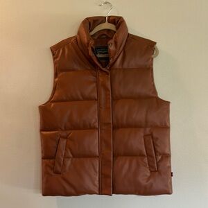 Levi's Tan Puffer Vest